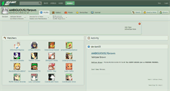 Desktop Screenshot of ambiguouslybrown.deviantart.com