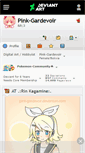 Mobile Screenshot of pink-gardevoir.deviantart.com