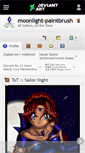 Mobile Screenshot of moonlight-paintbrush.deviantart.com