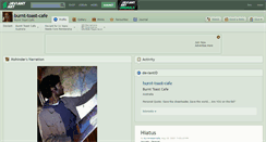 Desktop Screenshot of burnt-toast-cafe.deviantart.com