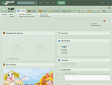 Tablet Screenshot of hygtf.deviantart.com