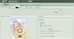 Desktop Screenshot of chloerdi.deviantart.com