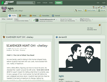 Tablet Screenshot of nghh.deviantart.com