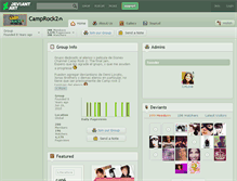 Tablet Screenshot of camprock2.deviantart.com