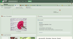 Desktop Screenshot of kurura.deviantart.com