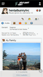 Mobile Screenshot of hentaibunnyinc.deviantart.com