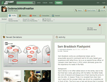 Tablet Screenshot of godsmackmindfreakfan.deviantart.com