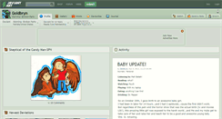Desktop Screenshot of goldbryn.deviantart.com