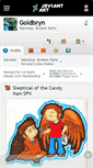 Mobile Screenshot of goldbryn.deviantart.com