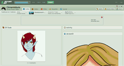 Desktop Screenshot of cinnaminbuns.deviantart.com