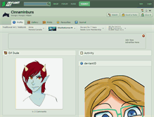 Tablet Screenshot of cinnaminbuns.deviantart.com