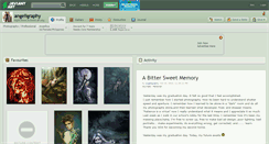 Desktop Screenshot of angeligraphy.deviantart.com