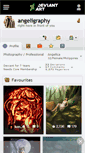 Mobile Screenshot of angeligraphy.deviantart.com