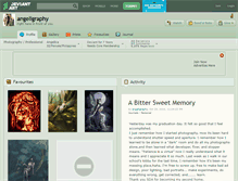 Tablet Screenshot of angeligraphy.deviantart.com