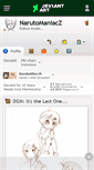 Mobile Screenshot of narutomaniacz.deviantart.com