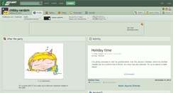 Desktop Screenshot of chibby-random.deviantart.com