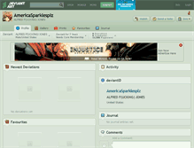 Tablet Screenshot of americasparklesplz.deviantart.com