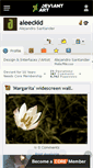 Mobile Screenshot of aleeckid.deviantart.com