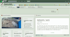 Desktop Screenshot of chasserlematin.deviantart.com