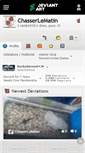 Mobile Screenshot of chasserlematin.deviantart.com