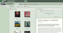 Desktop Screenshot of norwegianart.deviantart.com