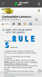 Mobile Screenshot of combustable-lemons.deviantart.com