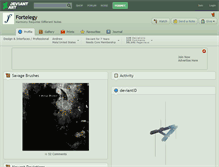 Tablet Screenshot of fortelegy.deviantart.com