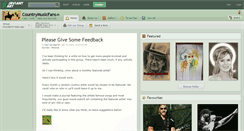 Desktop Screenshot of countrymusicfans.deviantart.com