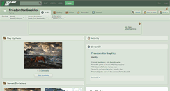 Desktop Screenshot of freedomstargraphics.deviantart.com