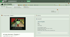 Desktop Screenshot of jack-of-spades.deviantart.com