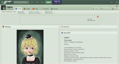 Desktop Screenshot of migtan.deviantart.com