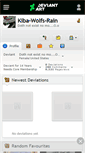 Mobile Screenshot of kiba-wolfs-rain.deviantart.com