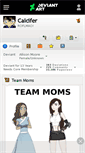 Mobile Screenshot of calcifer.deviantart.com