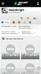 Mobile Screenshot of nakedknight.deviantart.com