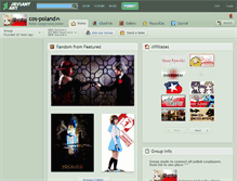 Tablet Screenshot of cos-poland.deviantart.com