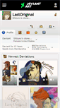 Mobile Screenshot of lastoriginal.deviantart.com