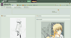 Desktop Screenshot of lolita-on-fire.deviantart.com