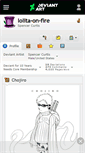Mobile Screenshot of lolita-on-fire.deviantart.com
