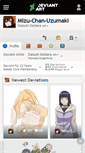 Mobile Screenshot of mizu-chan-uzumaki.deviantart.com