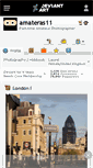 Mobile Screenshot of amateras11.deviantart.com