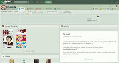 Desktop Screenshot of limpstella.deviantart.com