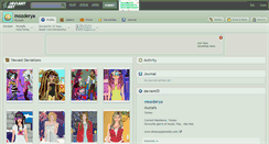 Desktop Screenshot of mozderya.deviantart.com