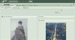 Desktop Screenshot of eowyntje.deviantart.com