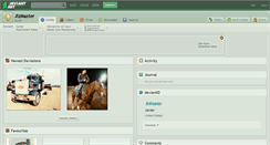 Desktop Screenshot of jizmaster.deviantart.com