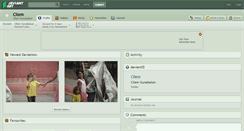 Desktop Screenshot of cilem.deviantart.com