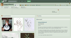 Desktop Screenshot of eloquentdiamond.deviantart.com