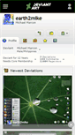 Mobile Screenshot of earth2mike.deviantart.com