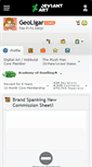 Mobile Screenshot of geoligar.deviantart.com