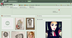 Desktop Screenshot of emerald-mcgee.deviantart.com