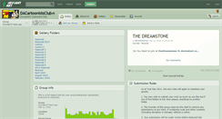 Desktop Screenshot of dacartoonistsclub.deviantart.com